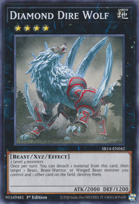 Diamond Dire Wolf, Structure Deck: Fire Kings · SR14-EN042