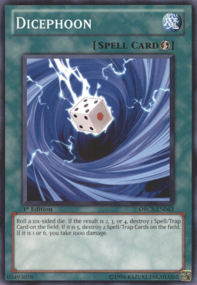 Dicephoon, Order of Chaos Sneak Peek Participation Card · ORCS-EN063