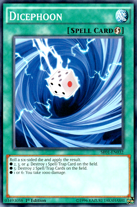Dicephoon, Emperor of Darkness Structure Deck · SR01-EN032