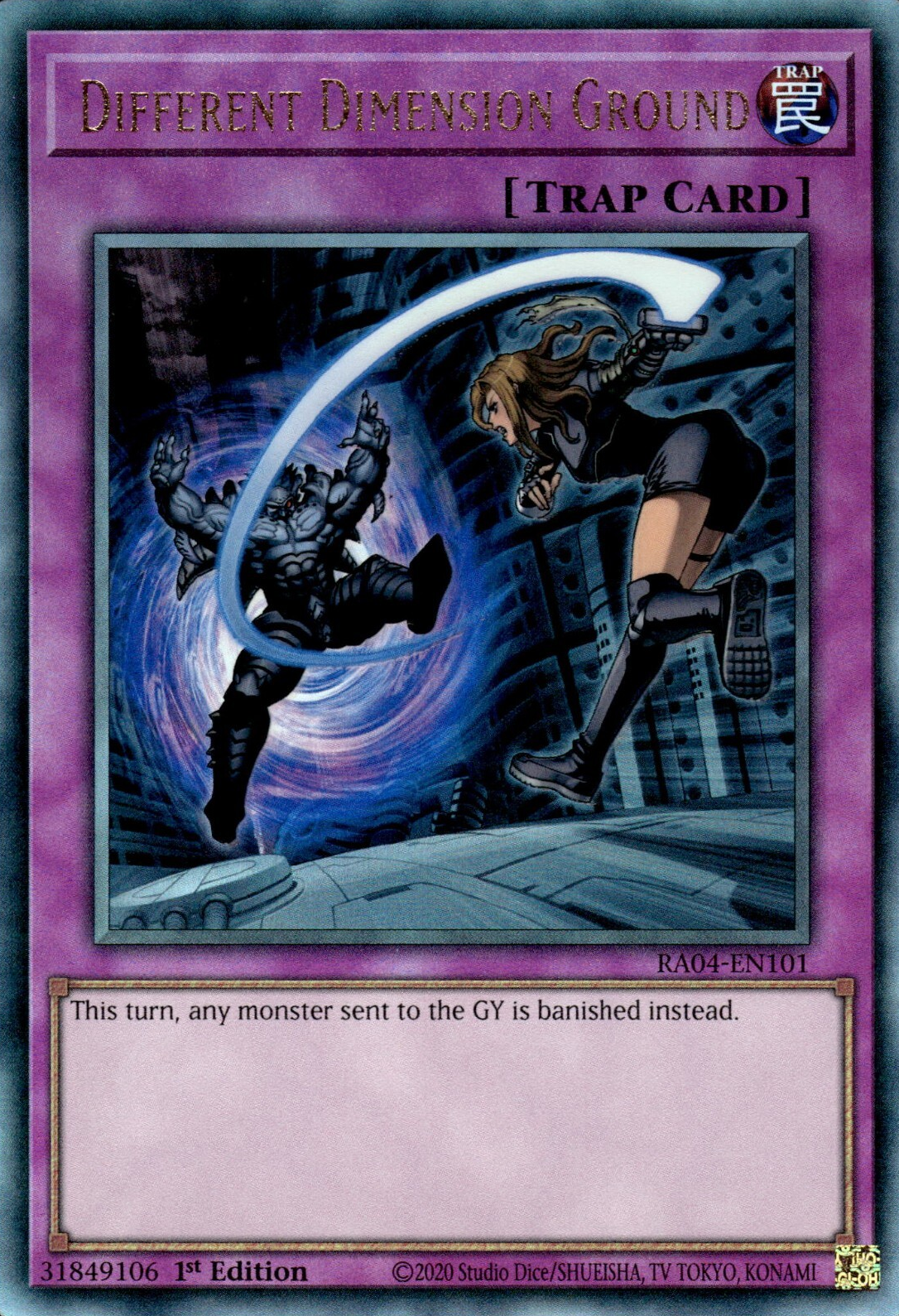 Different Dimension Ground, Quarter Century Stampede · RA04-EN101