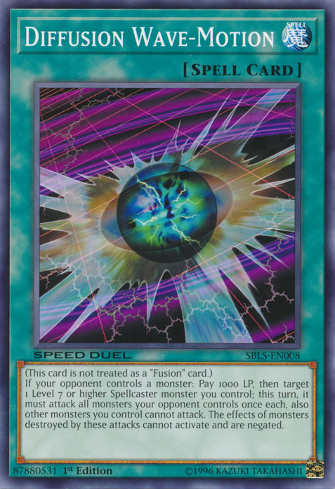 Diffusion Wave-Motion, Speed Duel: Arena of Lost Souls · SBLS-EN008