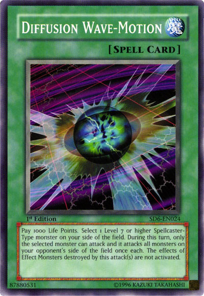 Diffusion Wave-Motion, Structure Deck: Spellcaster's Judgment · SD6-EN024