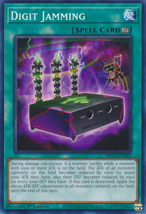 Digit Jamming, 25th Anniversary Tin: Dueling Heroes Mega Pack · MP23-EN143