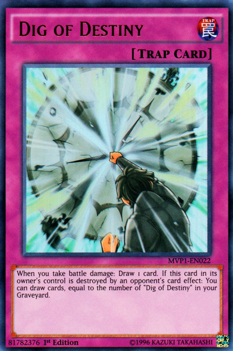 Dig of Destiny, Yu-Gi-Oh! The Dark Side of Dimensions Movie Pack · MVP1-EN022