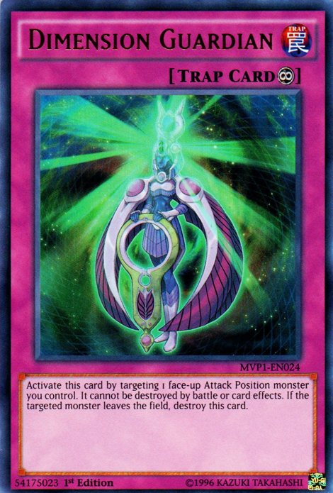 Dimension Guardian, Yu-Gi-Oh! The Dark Side of Dimensions Movie Pack · MVP1-EN024