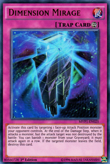 Dimension Mirage, Yu-Gi-Oh! The Dark Side of Dimensions Movie Pack · MVP1-EN025