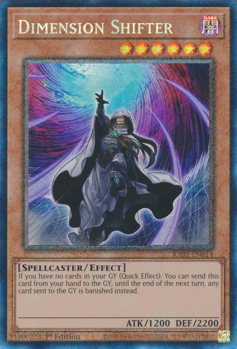 Dimension Shifter, 25th Anniversary Rarity Collection · RA01-EN014