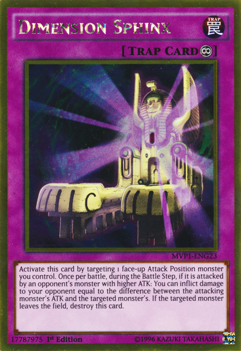 Dimension Sphinx, Yu-Gi-Oh! The Dark Side of Dimensions Movie Pack · MVP1-ENG23
