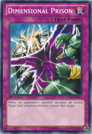 Dimensional Prison, Cyber Dragon Revolution Structure Deck · SDCR-EN033