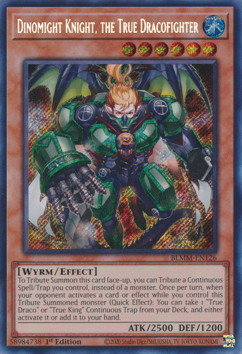 Dinomight Knight, the True Dracofighter, Battles of Legend: Monster Mayhem · BLMM-EN126
