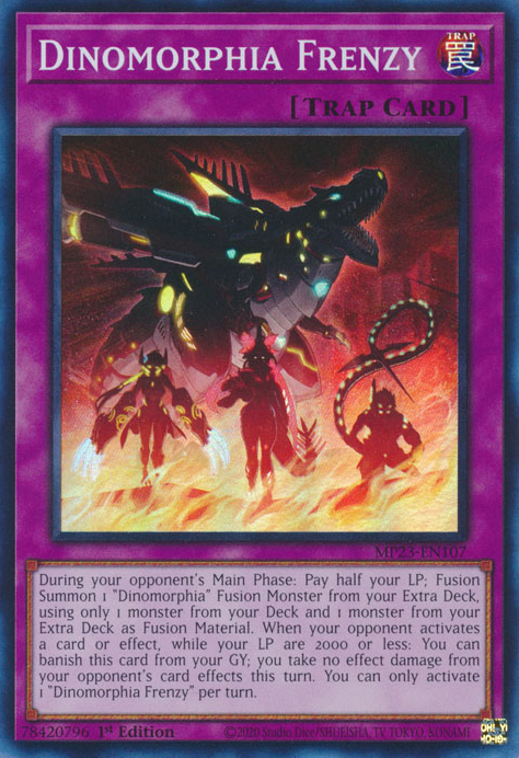 Dinomorphia Frenzy, 25th Anniversary Tin: Dueling Heroes Mega Pack · MP23-EN107