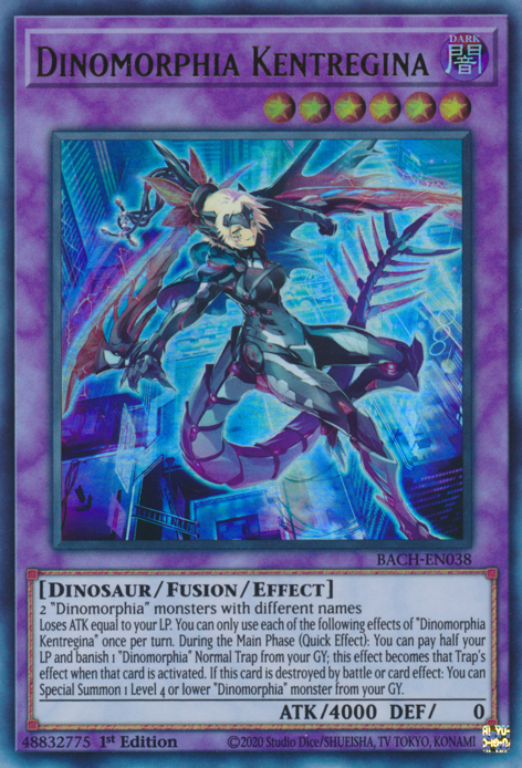 Dinomorphia Kentregina, Battle of Chaos · BACH-EN038