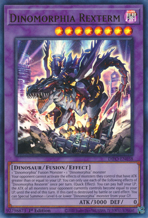 Dinomorphia Rexterm, Dimension Force · DIFO-EN038