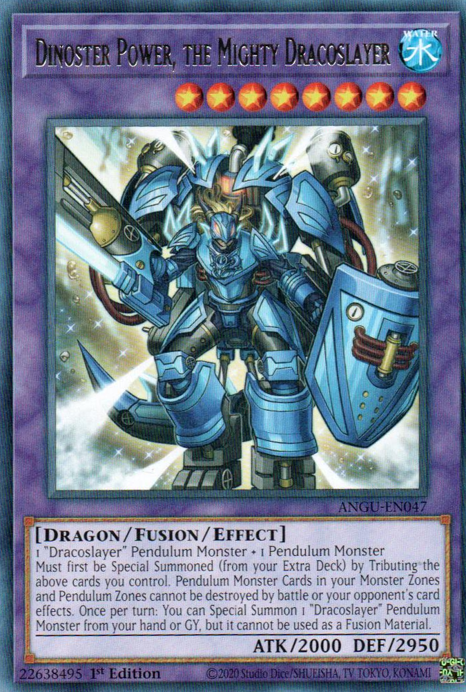 Dinoster Power, the Mighty Dracoslayer, Ancient Guardians · ANGU-EN047