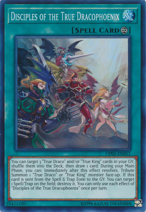 Disciples of the True Dracophoenix, OTS Tournament Pack 5 · OP05-EN011