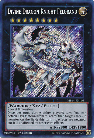 Divine Dragon Knight Felgrand, 2014 Mega-Tin Mega Pack · MP14-EN166