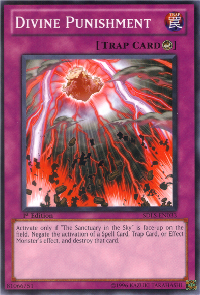 Divine Punishment, Lost Sanctuary Structure Deck · SDLS-EN033