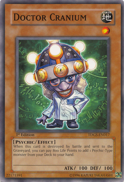 Doctor Cranium, The Duelist Genesis Sneak Peek Participation Card · TDGS-EN017