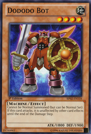 Dododo Bot, Battle Pack 2: War of the Giants · BP02-EN118