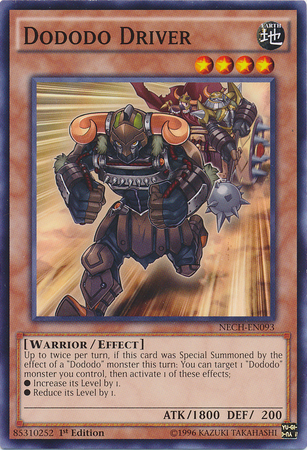 Dododo Driver, The New Challengers Sneak Peek Participation Card · NECH-EN093