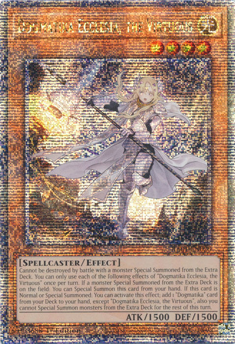 Dogmatika Ecclesia, the Virtuous, 25th Anniversary Rarity Collection · RA01-EN020
