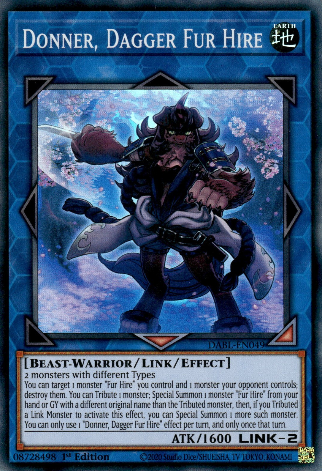 Donner, Dagger Fur Hire, Darkwing Blast · DABL-EN049