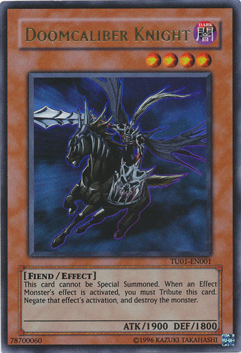 Doomcaliber Knight, Turbo Pack: Booster One · TU01-EN001
