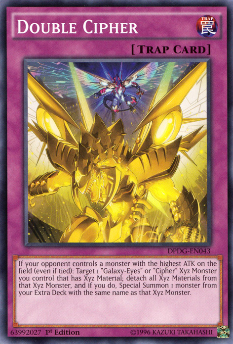 Double Cipher, Duelist Pack: Dimensional Guardians · DPDG-EN043