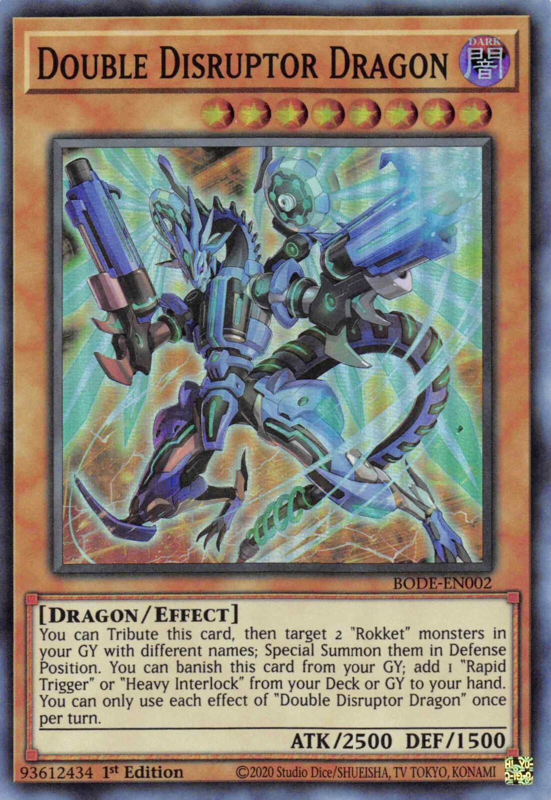Double Disruptor Dragon, Burst of Destiny · BODE-EN002