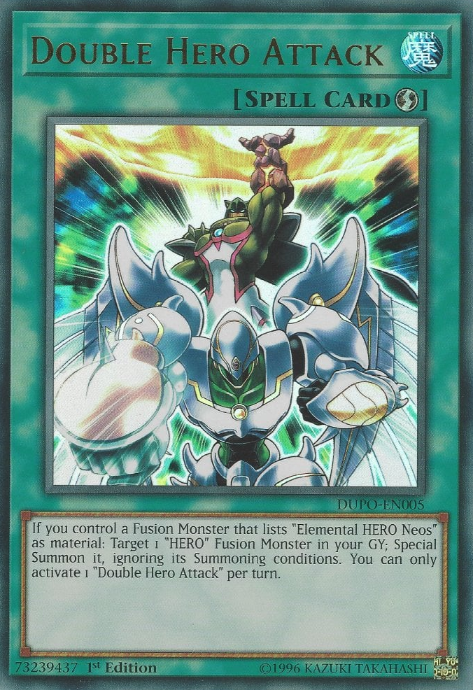 Double Hero Attack, Duel Power · DUPO-EN005