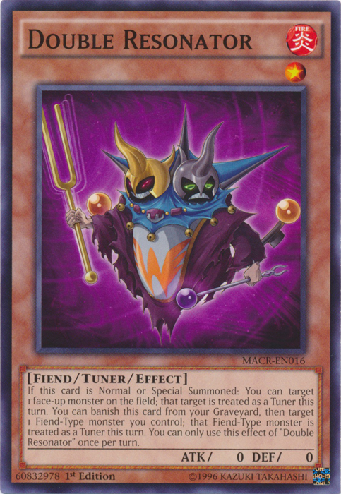 Double Resonator, Maximum Crisis Sneak Peek Participation Card · MACR-EN016