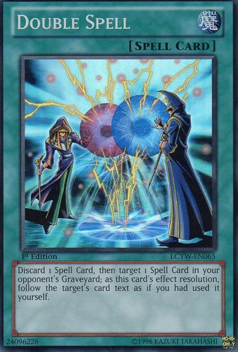 Double Spell, Legendary Collection 3: Yugi's World Mega Pack · LCYW-EN065