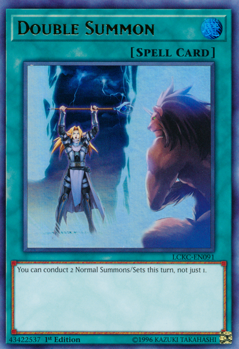 Double Summon, Legendary Collection Kaiba Mega Pack · LCKC-EN091