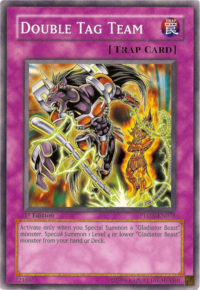 Double Tag Team, Phantom Darkness Sneak Peek Participation Card · PTDN-EN076