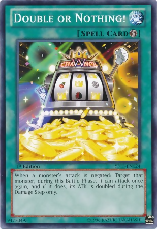 Double or Nothing!, Super Starter Power-Up Pack · YS13-EN024