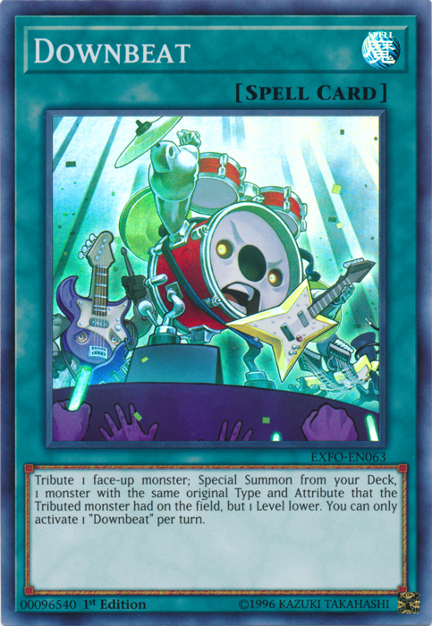 Downbeat, Extreme Force Sneak Peek Participation Card · EXFO-EN063