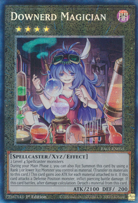Downerd Magician, 25th Anniversary Rarity Collection · RA01-EN035