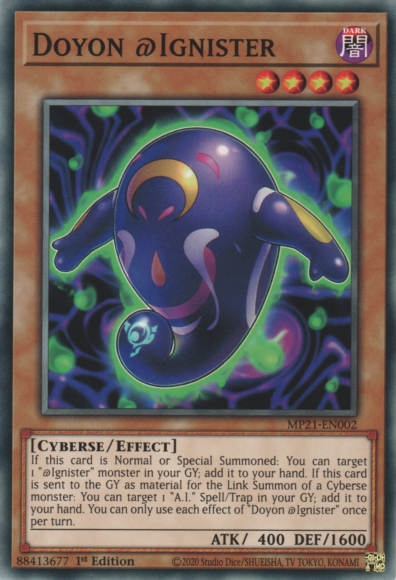 Doyon @Ignister, 2021 Tin of Ancient Battles · MP21-EN002