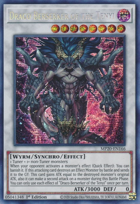 Draco Berserker of the Tenyi, 2020 Tin of Lost Memories · MP20-EN166