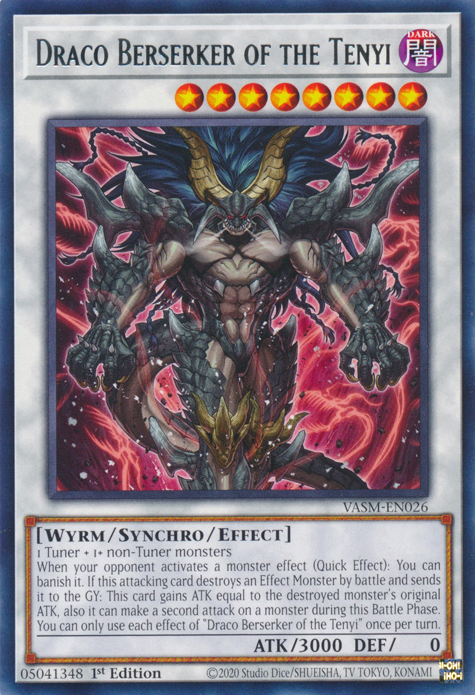 Draco Berserker of the Tenyi, Valiant Smashers · VASM-EN026