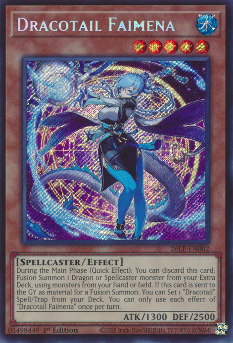 Dracotail Faimena, Limited Pack World Championship 2026 · 26LP-EN002