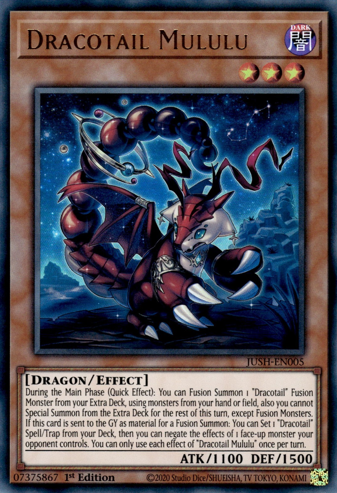 Dracotail Mululu, Justice Hunters · JUSH-EN005