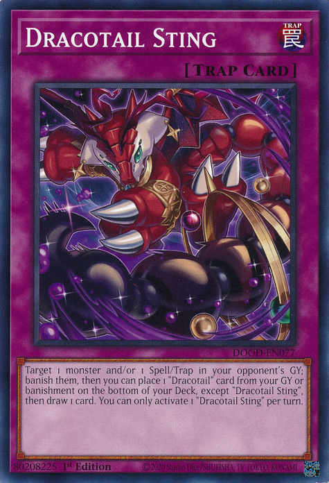 Dracotail Sting, Doom of Dimensions · DOOD-EN077
