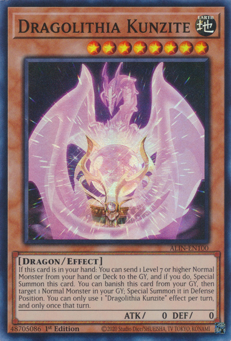 Dragolithia Kunzite, Alliance Insight · ALIN-EN100