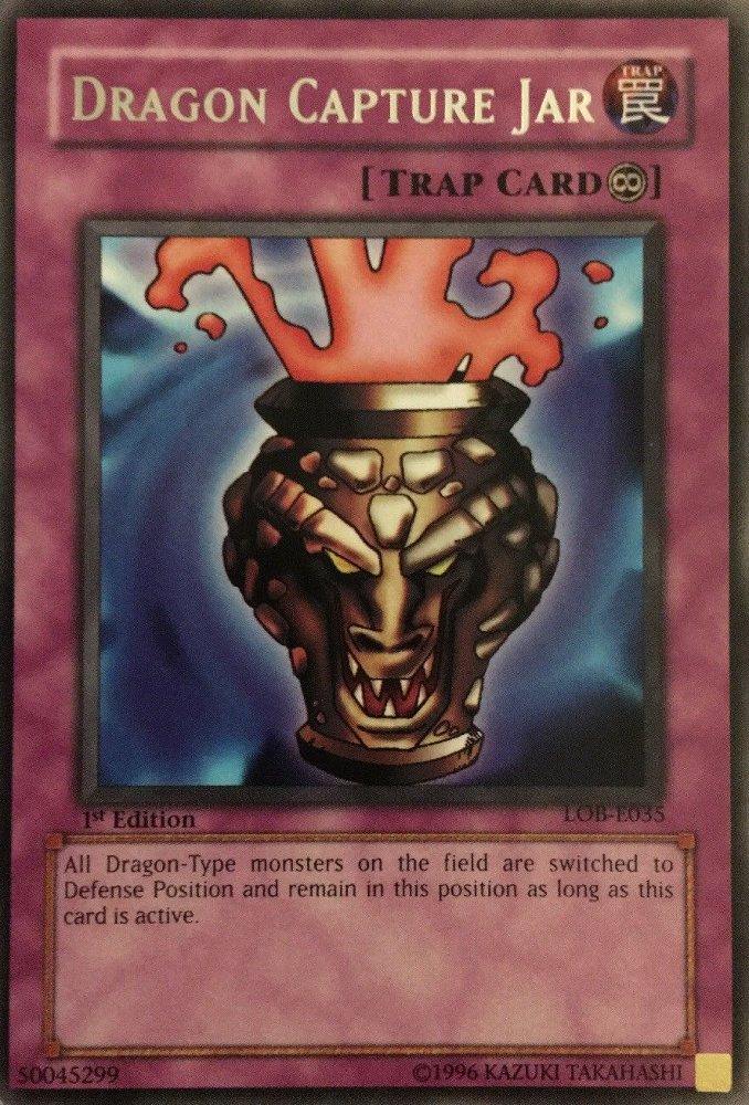 Dragon Capture Jar, Legend of Blue Eyes White Dragon · LOB-E035