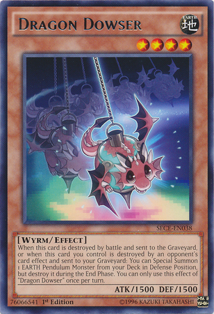 Dragon Dowser, Secrets of Eternity Sneak Peek Participation Card · SECE-EN038
