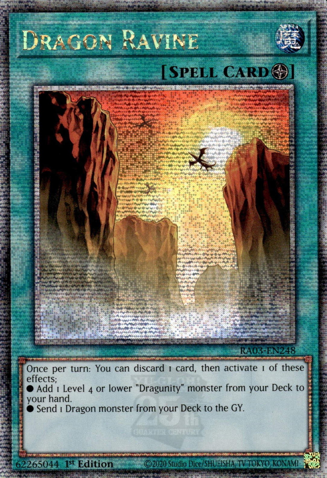 Dragon Ravine, Quarter Century Bonanza · RA03-EN248