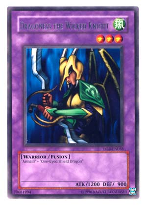 Dragoness the Wicked Knight, Legend of Blue Eyes White Dragon · LOB-086