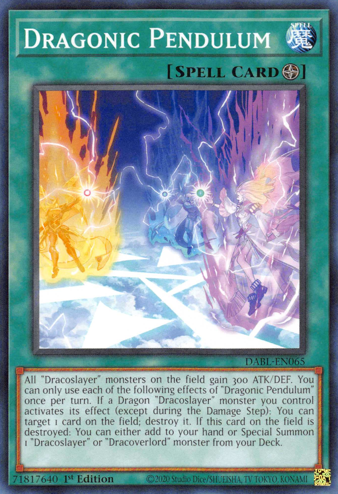 Dragonic Pendulum, Darkwing Blast · DABL-EN065