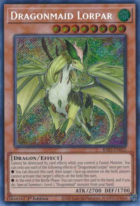 Dragonmaid Lorpar, Quarter Century Bonanza · RA03-EN022
